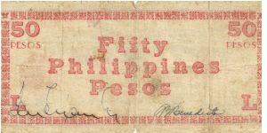 Banknote from Philippines