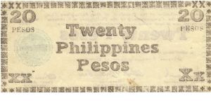 Banknote from Philippines