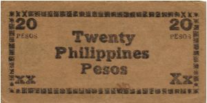 Banknote from Philippines