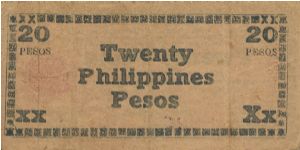 Banknote from Philippines