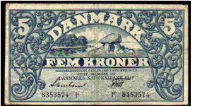 5 Kroner
Pk 30h Banknote