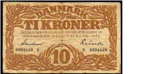 10 Kroner
Pk 31p Banknote