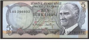 Grayish purple on multicolour underprint. Manavgat waterfall in Antalya at left center on back. Banknote