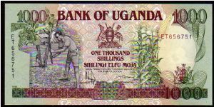 1000 Shillings
Pk 34a Banknote