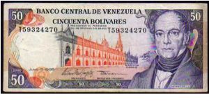 50 Bolivares
Pk 65e Banknote