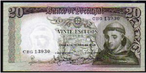 20 Escudos
Pk 167b Banknote