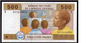 *CENTRAL AFRICAN STATES*
__

*CONGO REPUBLIC*
__

500 Francs__
pk# 106t__

Country Code -T- Banknote