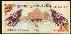 5 Ngultrum__
Pk New Banknote