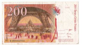 Banknote from France
