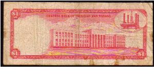 Banknote from Trinidad and Tobago