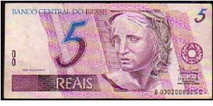5 Reais__
Pk 244a Banknote