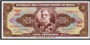 20 Cruzeiros__
Pk 178__
Valor Legal
 Banknote