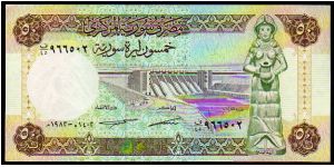 50 Syrian Pounds
Pk 103c Banknote
