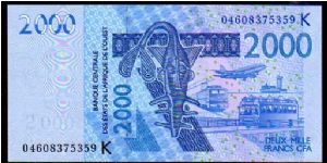 (Senegal)

2000 Francs
Pk 716Ka

Country Code -K- Banknote
