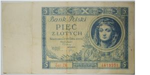 5 zlots Banknote