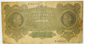 10000 marka 1922 Banknote