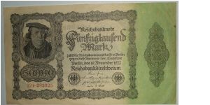50000 mark Banknote