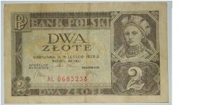 2 zlots Banknote