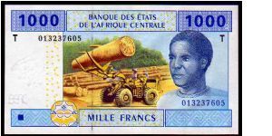 *CENTRAL AFRICAN STATES*
__

*CONGO REPUBLIC*
__

1000 Francs__
pk# 207t__

Country Code -T- Banknote