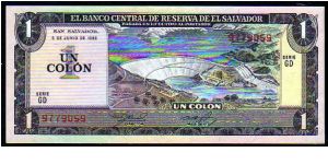 1 Colon
Pk 133a Banknote