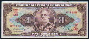 20 Cruzeiros__
Pk 160a

Valor Recebido
 Banknote
