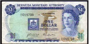 1 Dollar__

Pk 26b Banknote