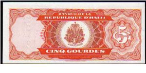 Banknote from Haiti