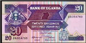 20 Shillings-Shilingi

Pk 29a Banknote