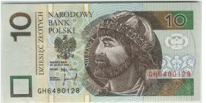 Poland 1994 10Zlotych Banknote