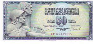 50 DINARA
AP6712605

P # 89B Banknote