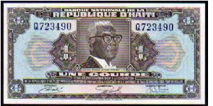 10 Gourdes
Pk 210

(D.22-11-1973) Banknote