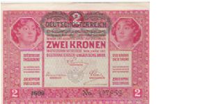2 KRONEN

1606
No  327859 Banknote