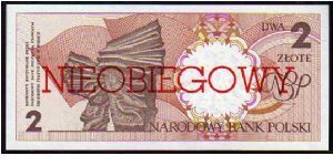 2 Zlote
Pk 165a

(Ovpt Nieobiegowy - Non Negotiable) Banknote