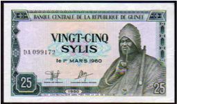 25 Sylis
Pk 24a Banknote
