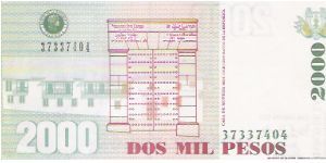 2000 PESOS

37337404

P # 451 Banknote