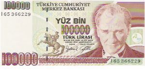 100,00 LIRA

I 65 366229

P # 206 Banknote