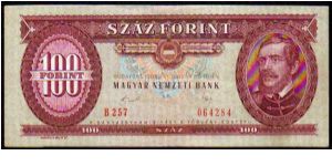 100 Forint
Pk 171g Banknote