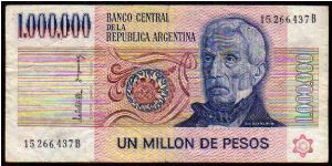 1'000'000 Pesos__
Pk 310 Banknote