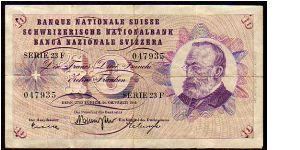 10 Francs
Pk 45 Banknote
