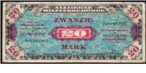 20 Mark
Pk 195

(AMC) Banknote