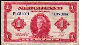 1 Gulden
Pk 64 Banknote