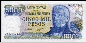 5000 Pesos__
Pk 305 Banknote