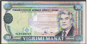20 Manat
Pk 4b Banknote