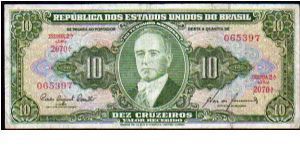 20 Cruzeiros__
Pk 159f__

Valor Recebido
 Banknote