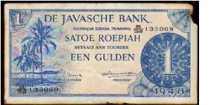 (Netherlands Indies)

1 Gulden
Pk 98 Banknote