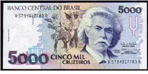 5000 Cruzeiros__

Pk 232c Banknote