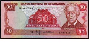 50 Cordobas
Pk 153 Banknote