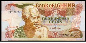 200 Cedis
Pk 27b Banknote