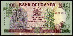1000 Shillings
Pk 34b Banknote