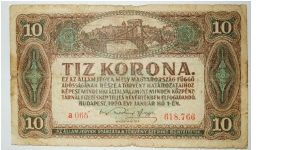 10 korona Banknote